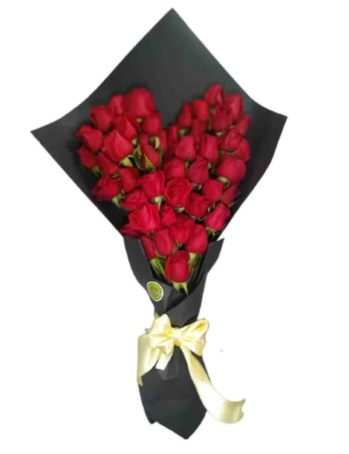 Corazon de rosas