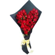 corazon de rosas