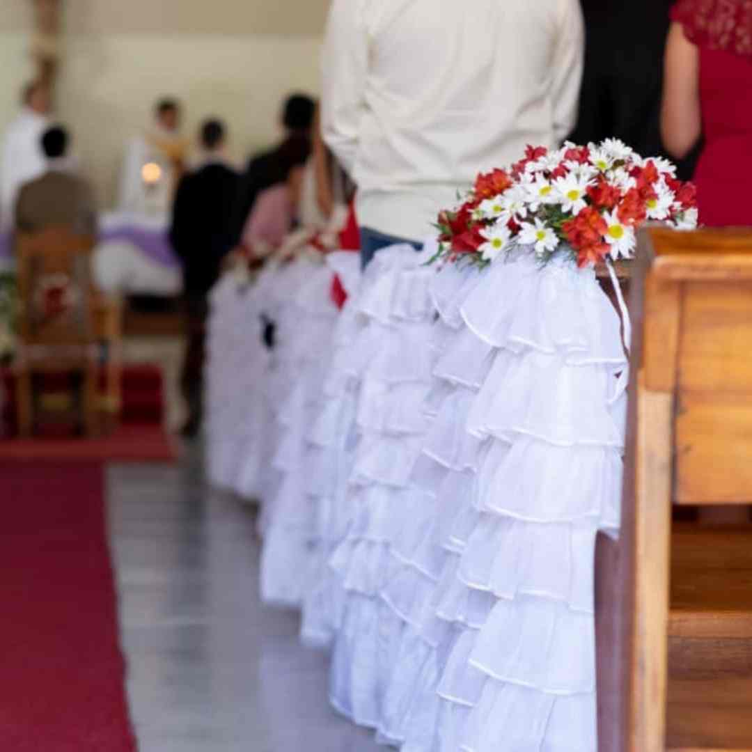 Decoración de Iglesia para Bodas en Naguanagua (3) - Laurel Eventos