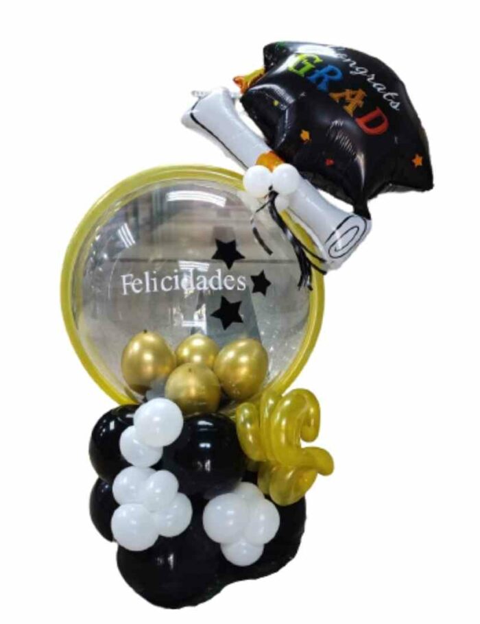 Regalo de Graduación Bouquet de Globos