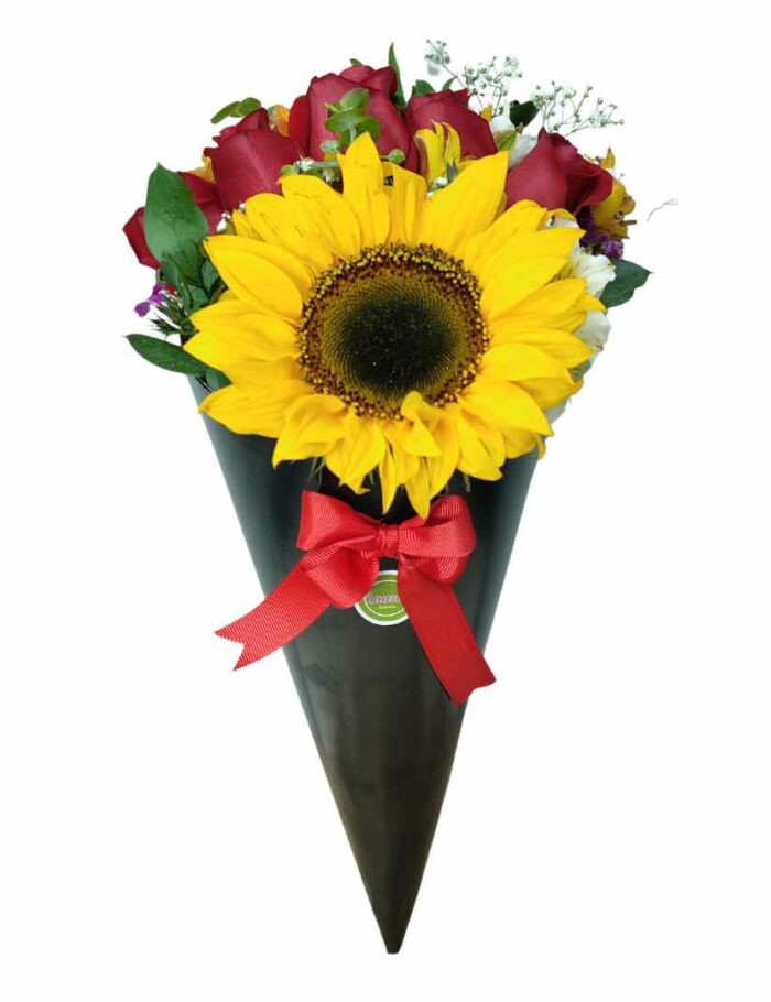 Cono de flores