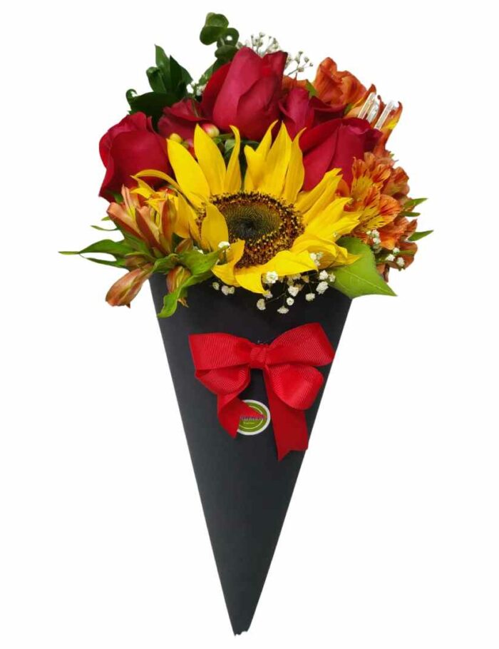 Cono de flores