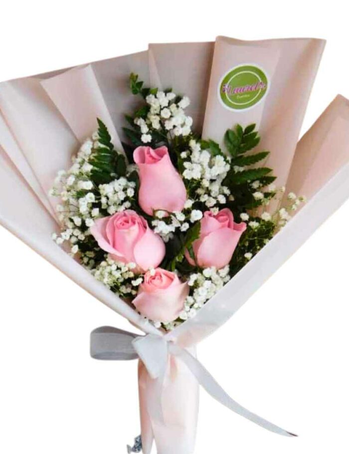 Ramillete de 4 rosas Oferta Ramillete de 4 rosas Oferta