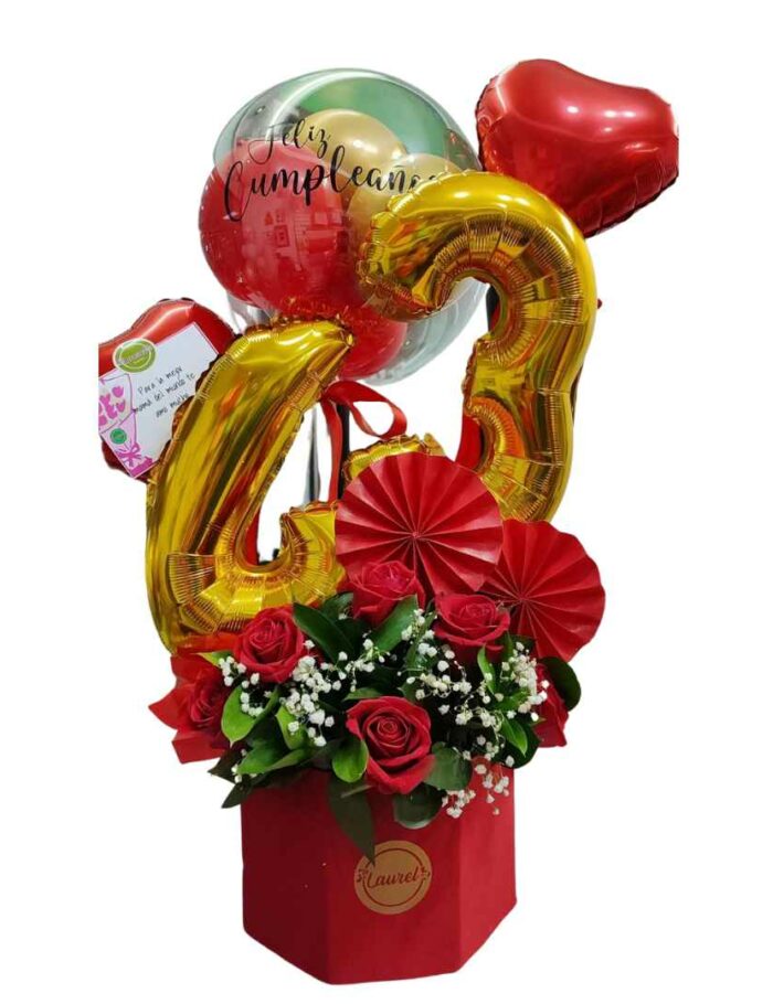 Arreglo de Cumpleaños para Mujer 1
