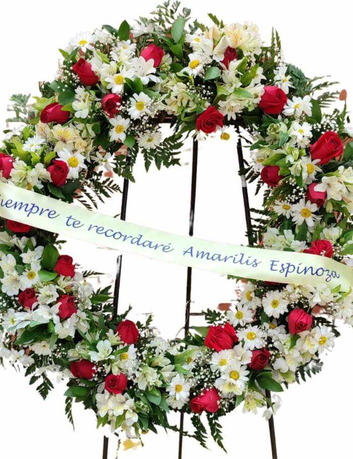 Corona Funebre mediana