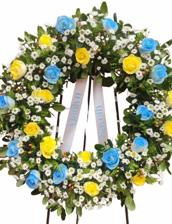 Corona Funebre mediana