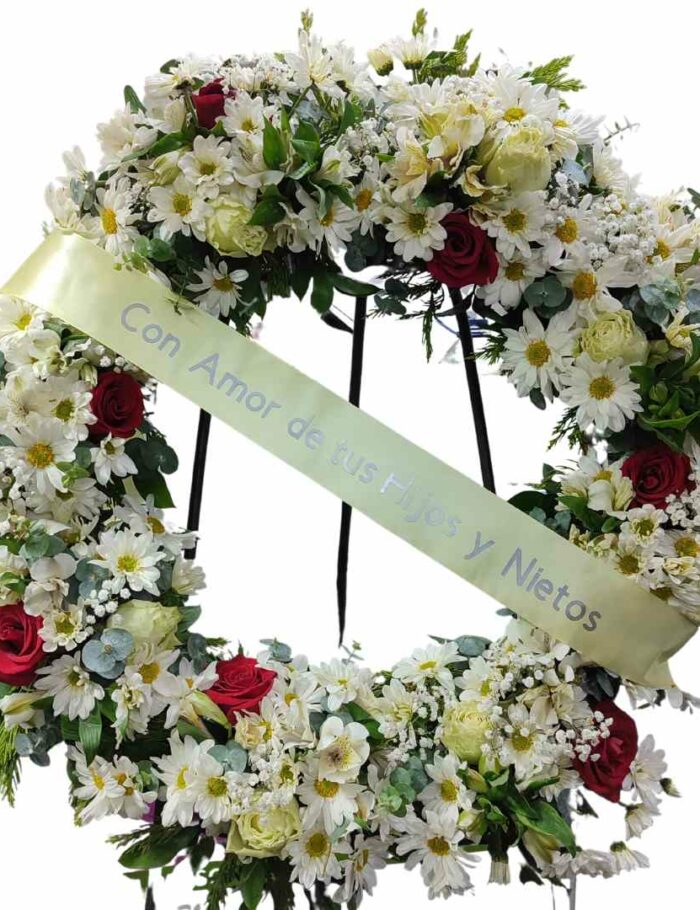Corona Funebre mediana