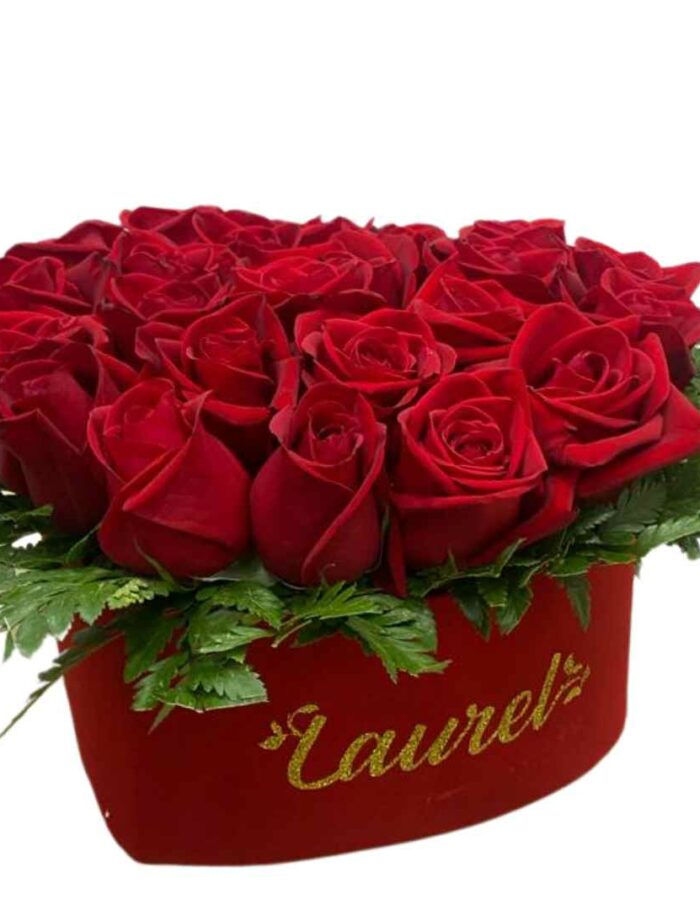 Caja Corazón de Rosas (4)