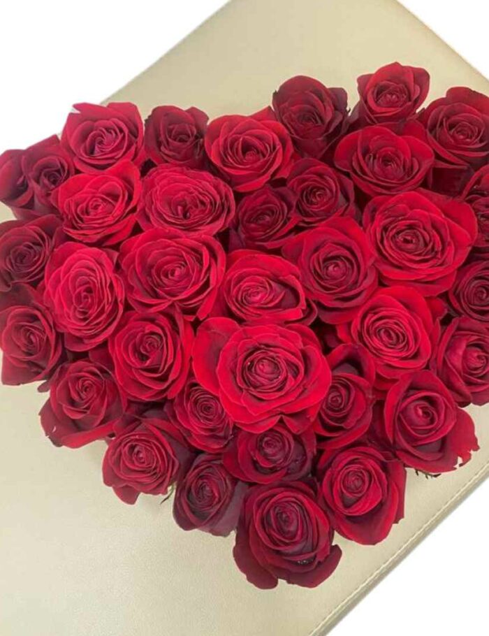 Caja Corazón de Rosas