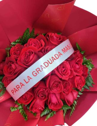 ramo de 24 rosas