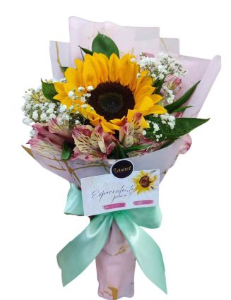 Ramillete de 1 girasol