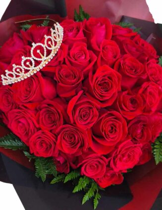 Corazon Buchon de Rosas