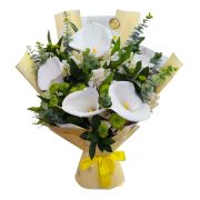 Ramo de calas blancas premium para Primera Comunión en Floristería Laurel