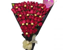 Ramillete de 5 docenas de rosas Ramillete de 5 docenas de rosas